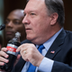 Mike Pompeo drinks a Diet Coke during Senate proceedings
